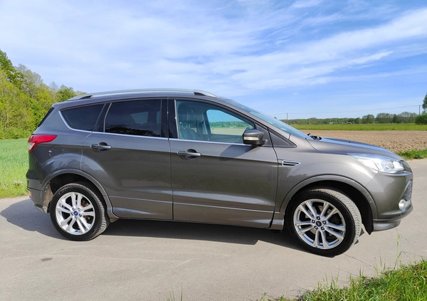 Ford Kuga cena 49900 przebieg: 191228, rok produkcji 2013 z Krotoszyn małe 301